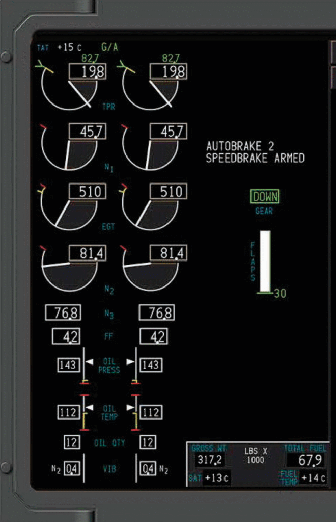b787 eng parameters